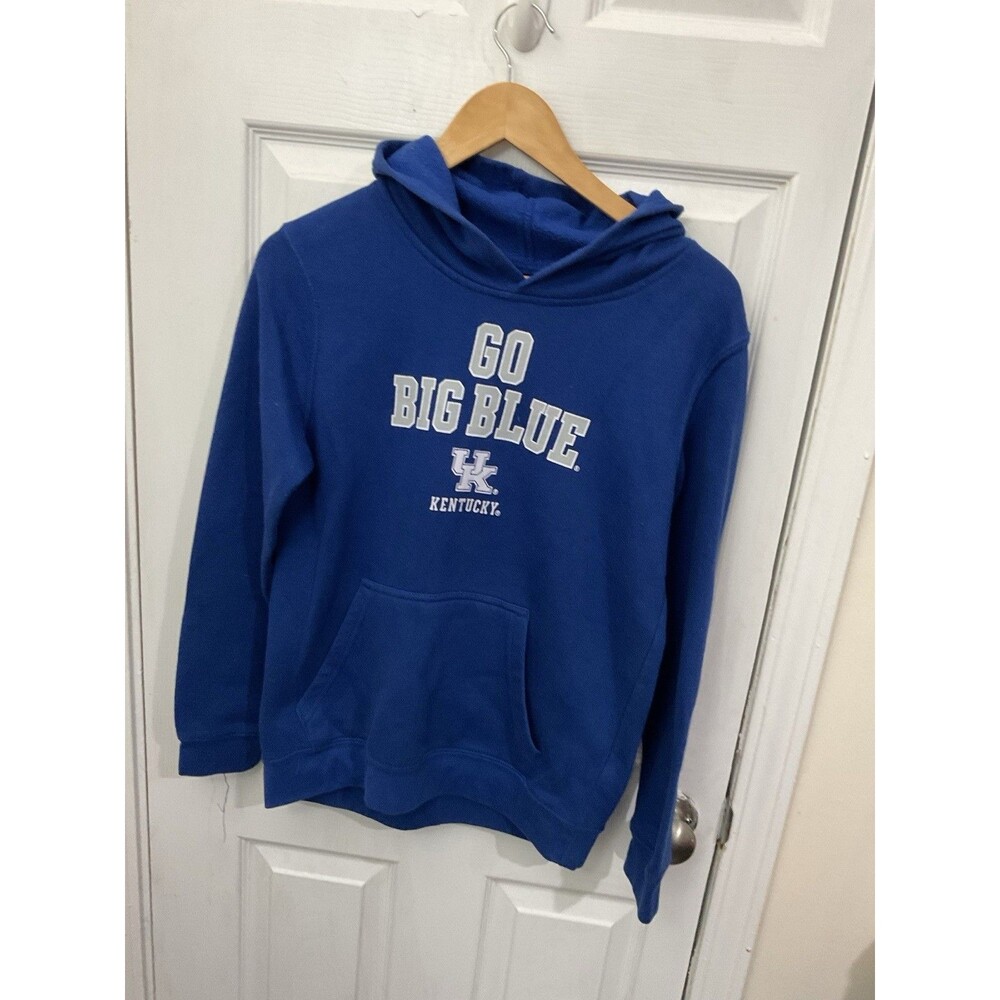 Gen 2 Youth Boys University Of Kentucky Wildcats Hoodie Pullover Blue Size L